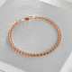 Миниатюра изображения товара Браслет из розового золота ZORKA 612320ГПГ.070.14K.R (21см)
