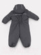 Миниатюра изображения товара Комбинезон прогулочный детский MOWbaby Lappy / 157/8-86 (серый, р.86)