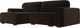 Миниатюра изображения товара Диван угловой Лига Диванов Лига-029 левый / 121919L (микровельвет коричневый)