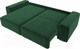 Миниатюра изображения товара Диван угловой Лига Диванов Лига-029 левый / 121926L (велюр зеленый)