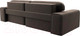 Миниатюра изображения товара Диван угловой Лига Диванов Лига-029 левый / 121927L (велюр коричневый)