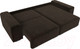 Миниатюра изображения товара Диван угловой Лига Диванов Лига-029 правый / 121919 (микровельвет коричневый)