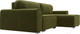 Миниатюра изображения товара Диван угловой Лига Диванов Лига-029 правый / 121920 (микровельвет зеленый)