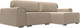 Миниатюра изображения товара Диван угловой Лига Диванов Лига-029 правый / 121924 (велюр бежевый)