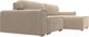 Миниатюра изображения товара Диван угловой Лига Диванов Лига-029 правый / 121924 (велюр бежевый)