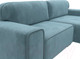 Миниатюра изображения товара Диван угловой Лига Диванов Лига-029 правый / 121925 (велюр бирюзовый)