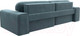 Миниатюра изображения товара Диван угловой Лига Диванов Лига-029 правый / 121925 (велюр бирюзовый)