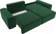 Миниатюра изображения товара Диван угловой Лига Диванов Лига-029 правый / 121926 (велюр зеленый)