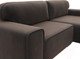 Миниатюра изображения товара Диван угловой Лига Диванов Лига-029 правый / 121927 (велюр коричневый)