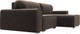 Миниатюра изображения товара Диван угловой Лига Диванов Лига-029 правый / 121927 (велюр коричневый)