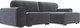 Миниатюра изображения товара Диван угловой Лига Диванов Лига-029 правый / 121928 (велюр серый)