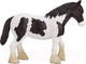 Миниатюра изображения товара Фигурка коллекционная Konik Лошадь Клейдесдаль / AMF1132 (черный/белый)