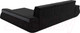 Миниатюра изображения товара Диван угловой Лига Диванов Лига-032 правый / 121648 (велюр, черный/серый)
