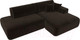 Миниатюра изображения товара Диван угловой Лига Диванов Лига-36 НПБ правый / 121400 (микровельвет коричневый)