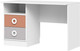 Миниатюра изображения товара Письменный стол Стендмебель Турбо СТ 01 (шарли кашемир/терракота/белый)