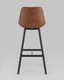 Миниатюра изображения товара Стул барный Stool Group Texas / 9085C MAP/9 (экокожа коричневый)