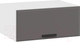 Миниатюра изображения товара Шкаф навесной для кухни ТриЯ Тиана 1В8ГП (белый/асфальт супермат)
