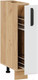 Миниатюра изображения товара Шкаф карго ТриЯ Тиана 1Н15К (дуб крафт золотой/белый супермат)
