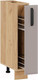 Миниатюра изображения товара Шкаф карго ТриЯ Тиана 1Н15К (дуб крафт золотой/мокко супермат)