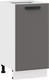Миниатюра изображения товара Шкаф-стол кухонный ТриЯ Тиана 1Н4 (белый/асфальт супермат)