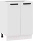 Миниатюра изображения товара Шкаф-стол кухонный ТриЯ Тиана 1Н6 (белый/белый супермат)