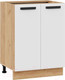 Миниатюра изображения товара Шкаф-стол кухонный ТриЯ Тиана 1Н6 (дуб крафт золотой/белый супермат)
