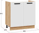 Миниатюра изображения товара Шкаф под мойку ТриЯ Тиана 1Н8М (дуб крафт золотой/белый супермат)