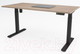 Миниатюра изображения товара Стол с подъемным механизмом WellDesk WDЕ Evolution 139.5x80x1.8 (черный/ясень шимо)
