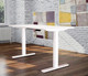 Миниатюра изображения товара Стол с подъемным механизмом WellDesk WDЕ Flagman 139.5x80x2.8 (белый/пепел)