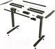 Миниатюра изображения товара Стол с подъемным механизмом WellDesk WDЕ Flagman 139.5x80x2.8 (черный/пепел)