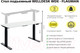 Миниатюра изображения товара Стол с подъемным механизмом WellDesk WDЕ Flagman 139.5x80x2.8 (черный/ясень шимо)