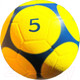 Миниатюра изображения товара Футбольный мяч Gold Cup VS5 (салатовый)