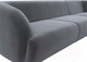 Миниатюра изображения товара Диван угловой Лига Диванов Лига-041 правый / 122190 (велюр серый)