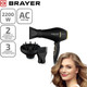 Миниатюра изображения товара Профессиональный фен Brayer BR3010