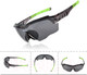 Миниатюра изображения товара Очки солнцезащитные RockBros 10035 (черно-зеленый)