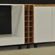Миниатюра изображения товара Шкаф-стол кухонный Dipriz Д.70084.2 (дуб/черные ножки)