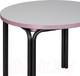 Миниатюра изображения товара Журнальный столик Latitude Ror / RORTBL-C-RBKGRPK (черный/серый/розовый)