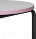 Миниатюра изображения товара Журнальный столик Latitude Ror / RORTBL-C-RBKGRPK (черный/серый/розовый)