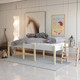 Миниатюра изображения товара Кровать-тахта детская Dipriz Ами 80x160 / Д.7554.1 (сосна, белый/прозрачный лак)
