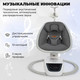 Миниатюра изображения товара Детский шезлонг Nuovita Agio (серебристый/серый)