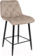 Миниатюра изображения товара Стул барный AksHome Vito (бежевый велюр HLR-08/черный)
