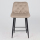 Миниатюра изображения товара Стул барный AksHome Vito (бежевый велюр HLR-08/черный)