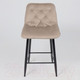 Миниатюра изображения товара Стул барный AksHome Vito (бежевый велюр HLR-08/черный)