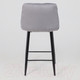 Миниатюра изображения товара Стул барный AksHome Vito (светло-серый велюр HLR-20/черный)