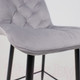 Миниатюра изображения товара Стул барный AksHome Vito (светло-серый велюр HLR-20/черный)