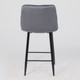 Миниатюра изображения товара Стул барный AksHome Vito (серый велюр HLR-21/черный)
