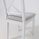Миниатюра изображения товара Стул Лидер Мебель Ингольф (белый тон 7/серый)