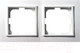Миниатюра изображения товара Рамка для выключателей и розеток Ovivo Mina 401-010000-226 (белый)