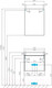 Миниатюра изображения товара Тумба с умывальником Акватон Асти 55 (1A2631V0AX2B0)