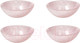 Миниатюра изображения товара Набор салатников Andrea Fontebasso Galassia Pink Glitter / GL5CTM52477 (4шт)